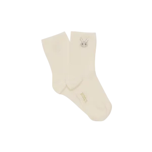 Bell Socks | Bunny | Warm White