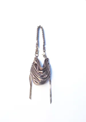 David Galan Pewter Change Bag Small