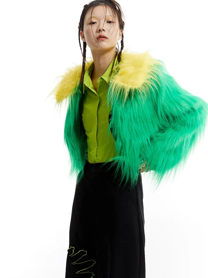 Faux Fur Warm Coat