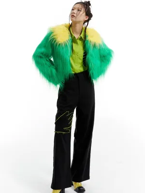 Faux Fur Warm Coat