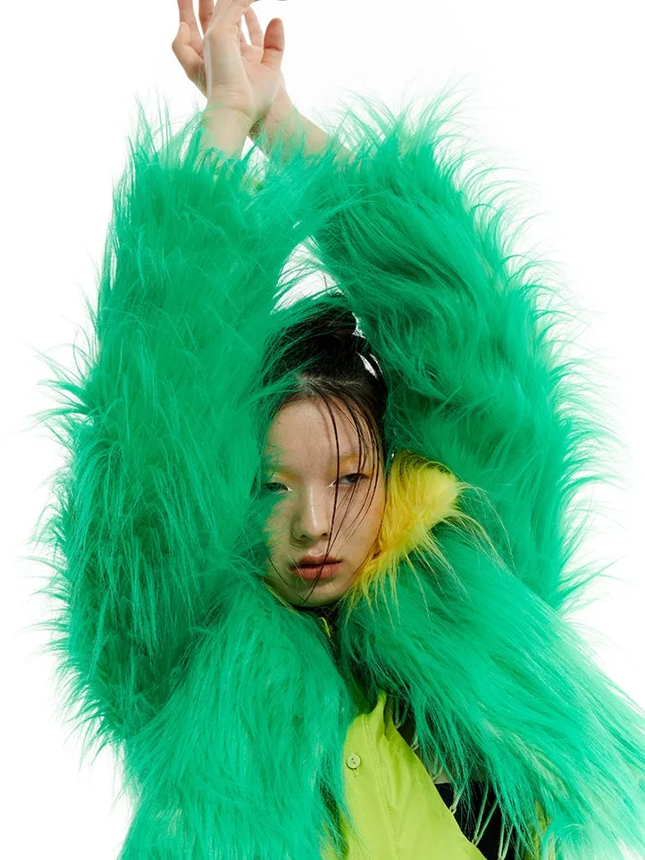 Faux Fur Warm Coat