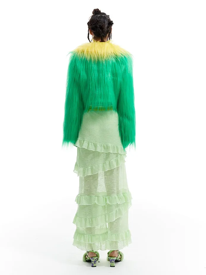 Faux Fur Warm Coat