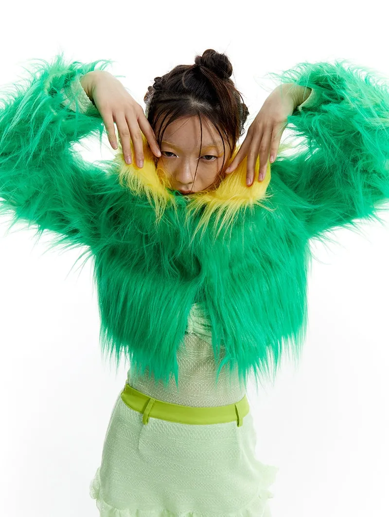 Faux Fur Warm Coat