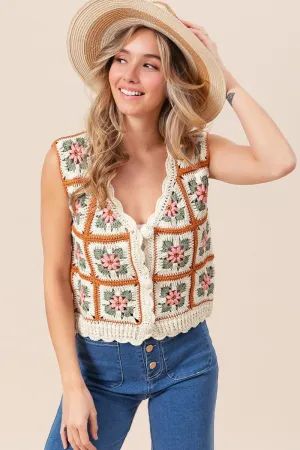 Granny Square Vest