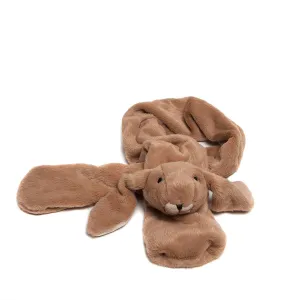 Jomanda Soft Brown Bunny Scarf
