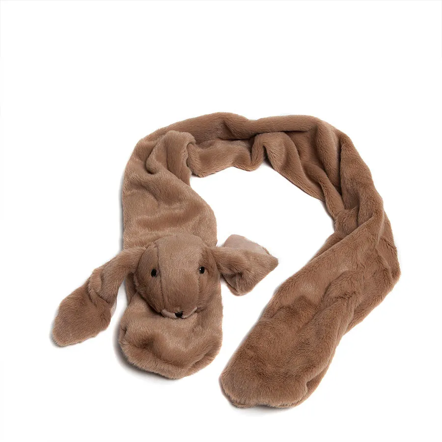 Jomanda Soft Brown Bunny Scarf