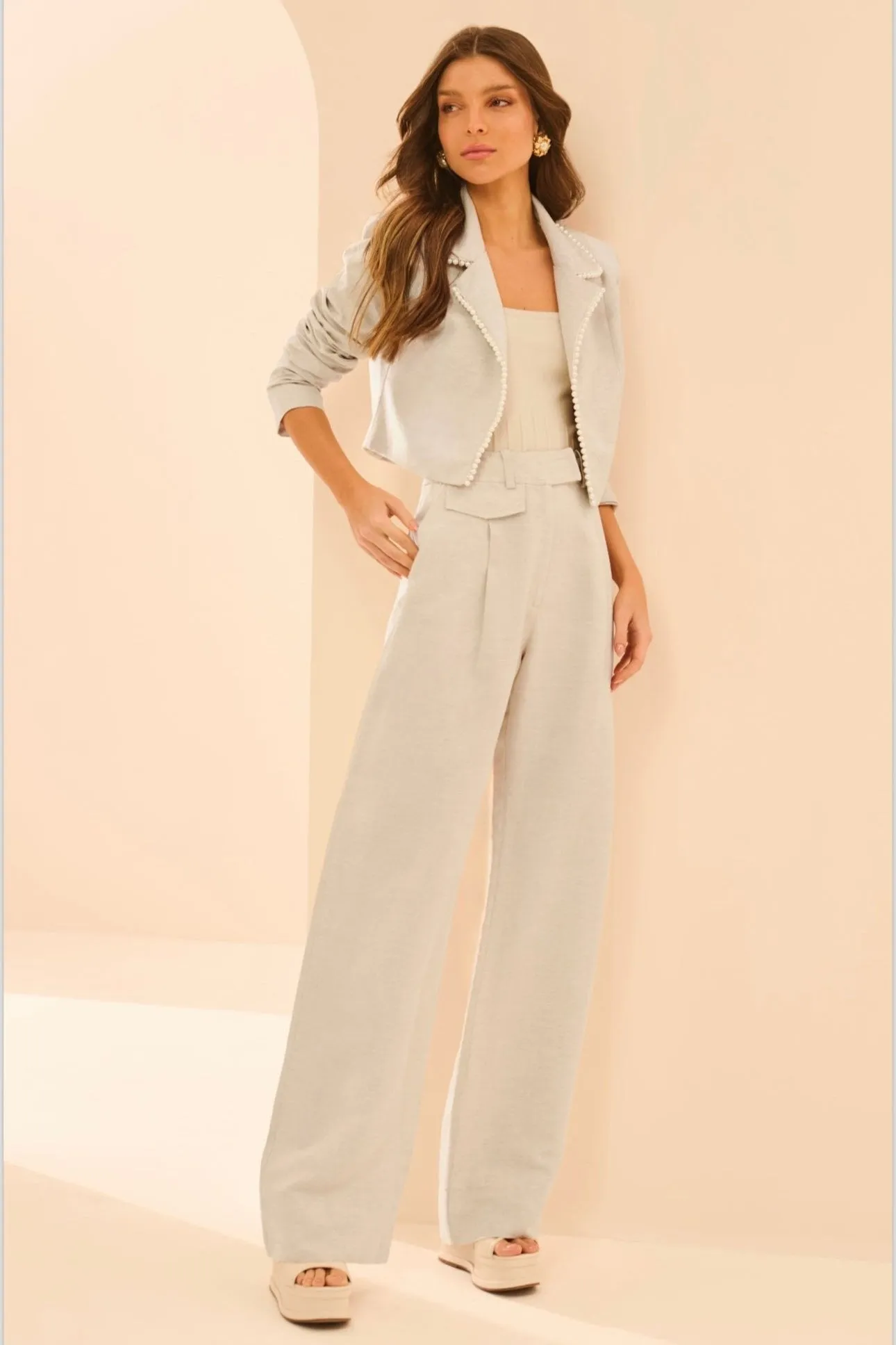 Linen Wide Pants