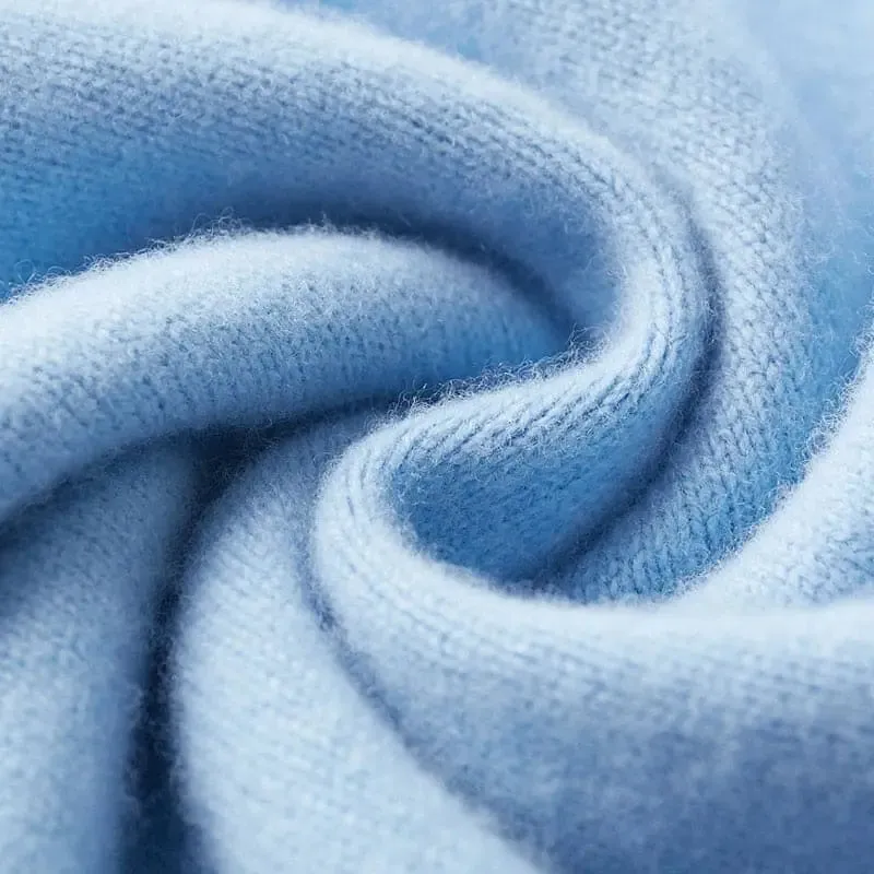 Luxurious Merino Wool Round Neck Sweater for Men