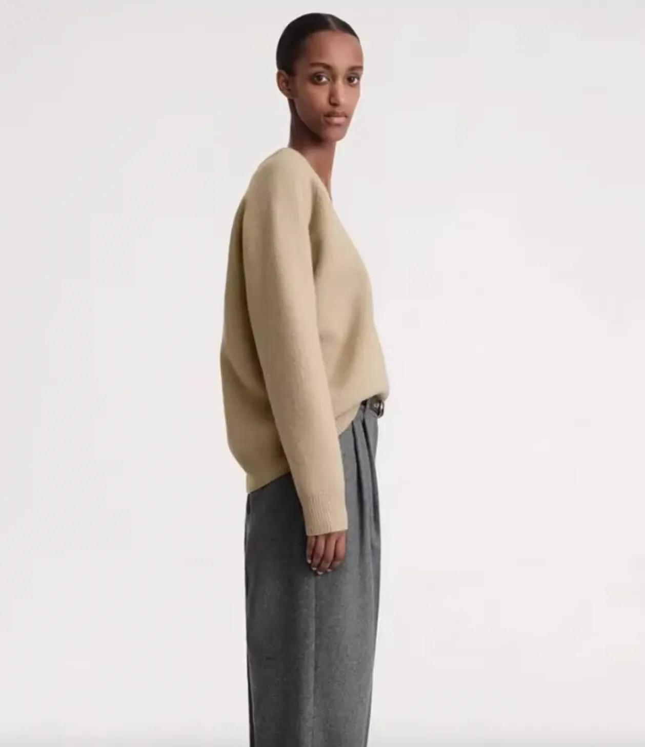 Oat Wool-blend sweater