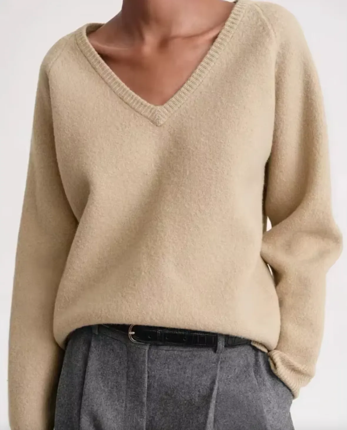 Oat Wool-blend sweater