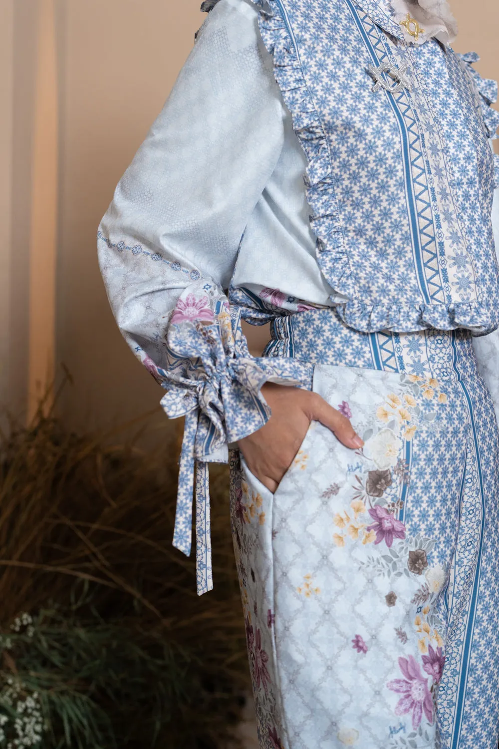 Pre Order - Mariri Pants Serene Azure