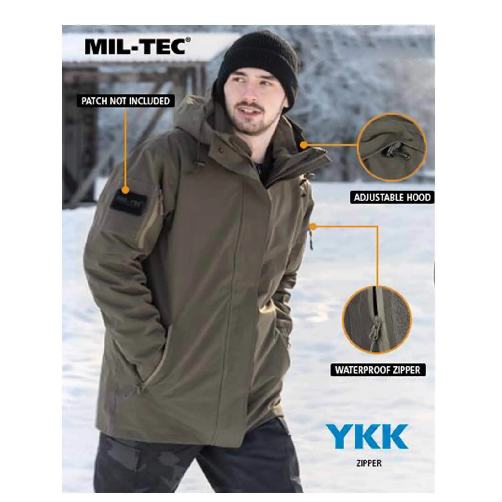 Ranger Gen 2 Military Cold Weather Winter Jacket - Olive