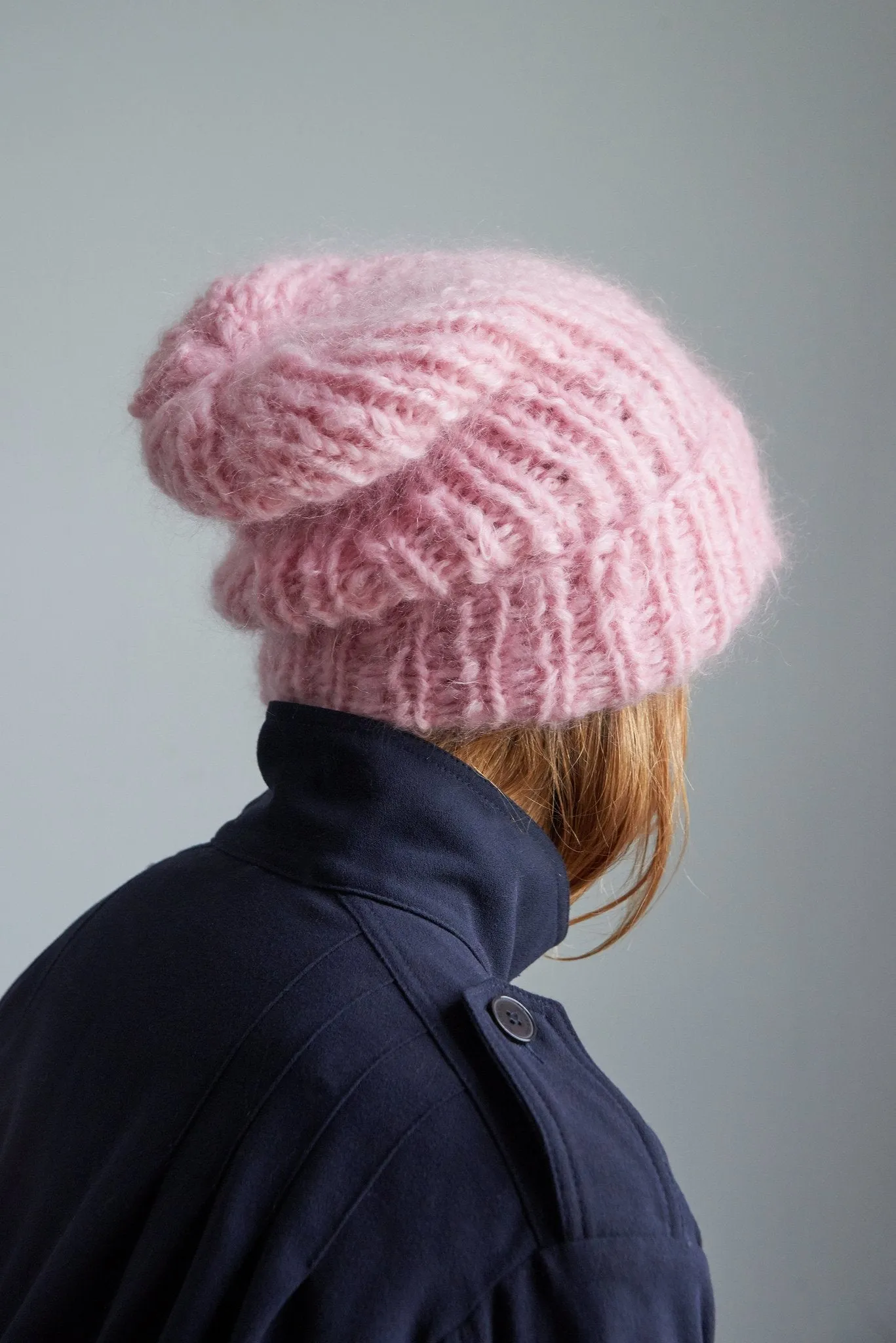 Slouchy Beanie- PATTERN - Mohair So Soft
