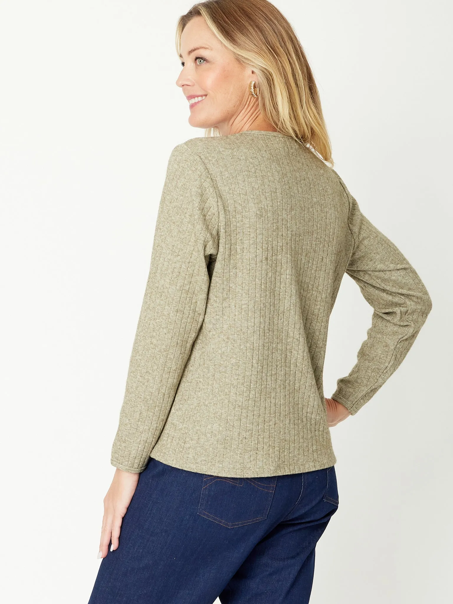 SLOUCHY RIB KNIT - Mint - 29912 - SW