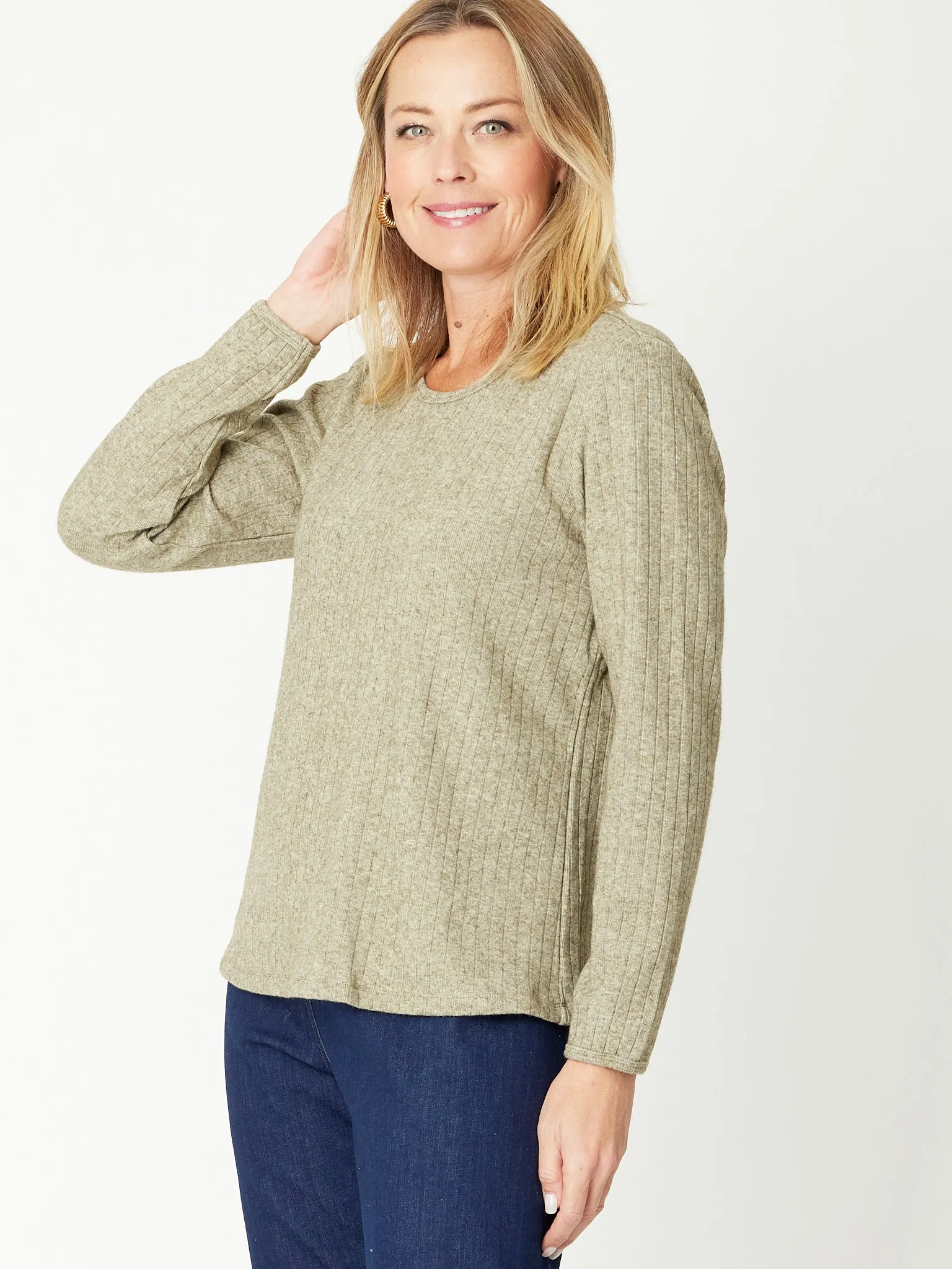 SLOUCHY RIB KNIT - Mint - 29912 - SW