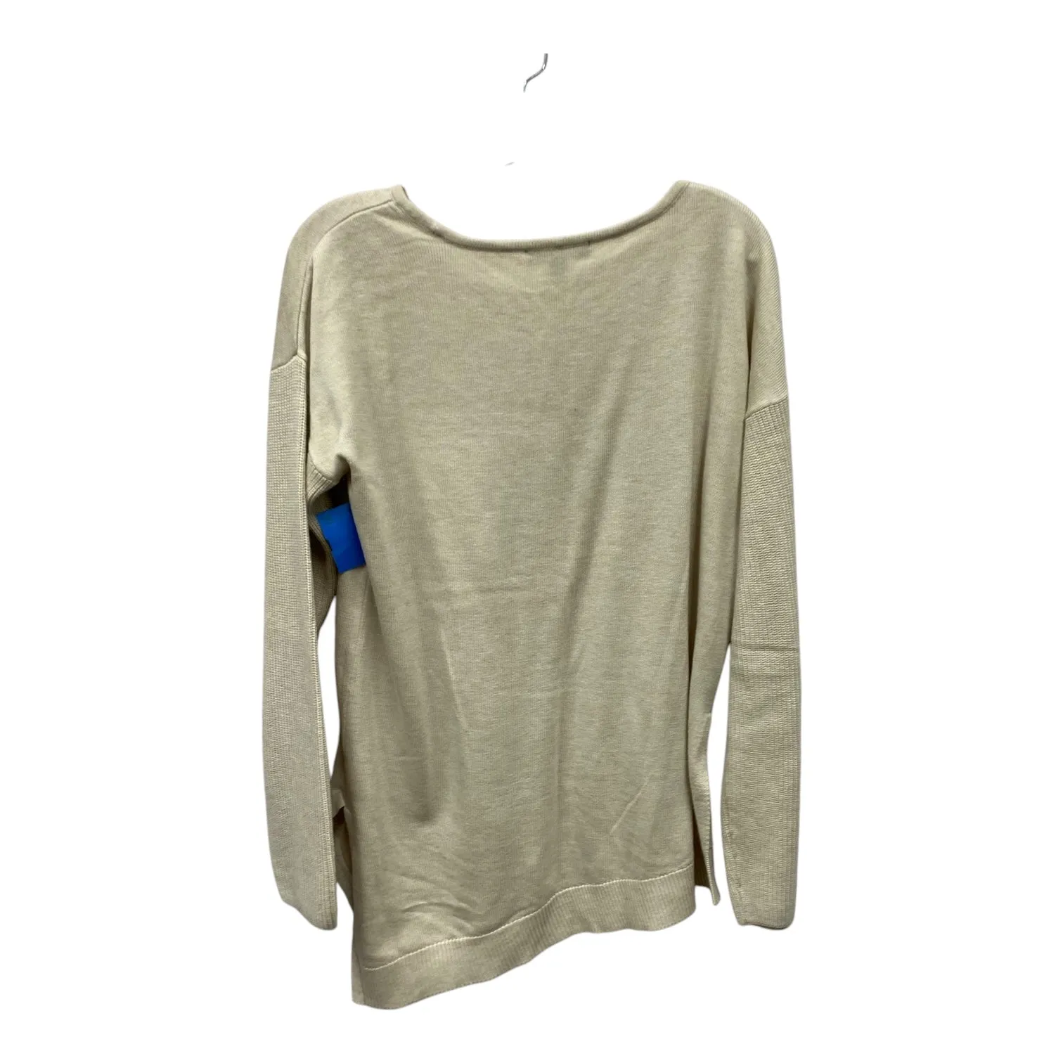 Sweater By International Concepts In Ivory, Size:L