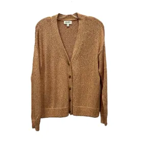 Sweater Cardigan By Candace Cameron bure In Orange & Pink, Size: Xs