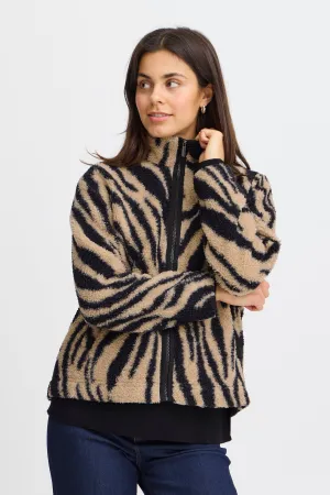 Teddy zip-up jacket