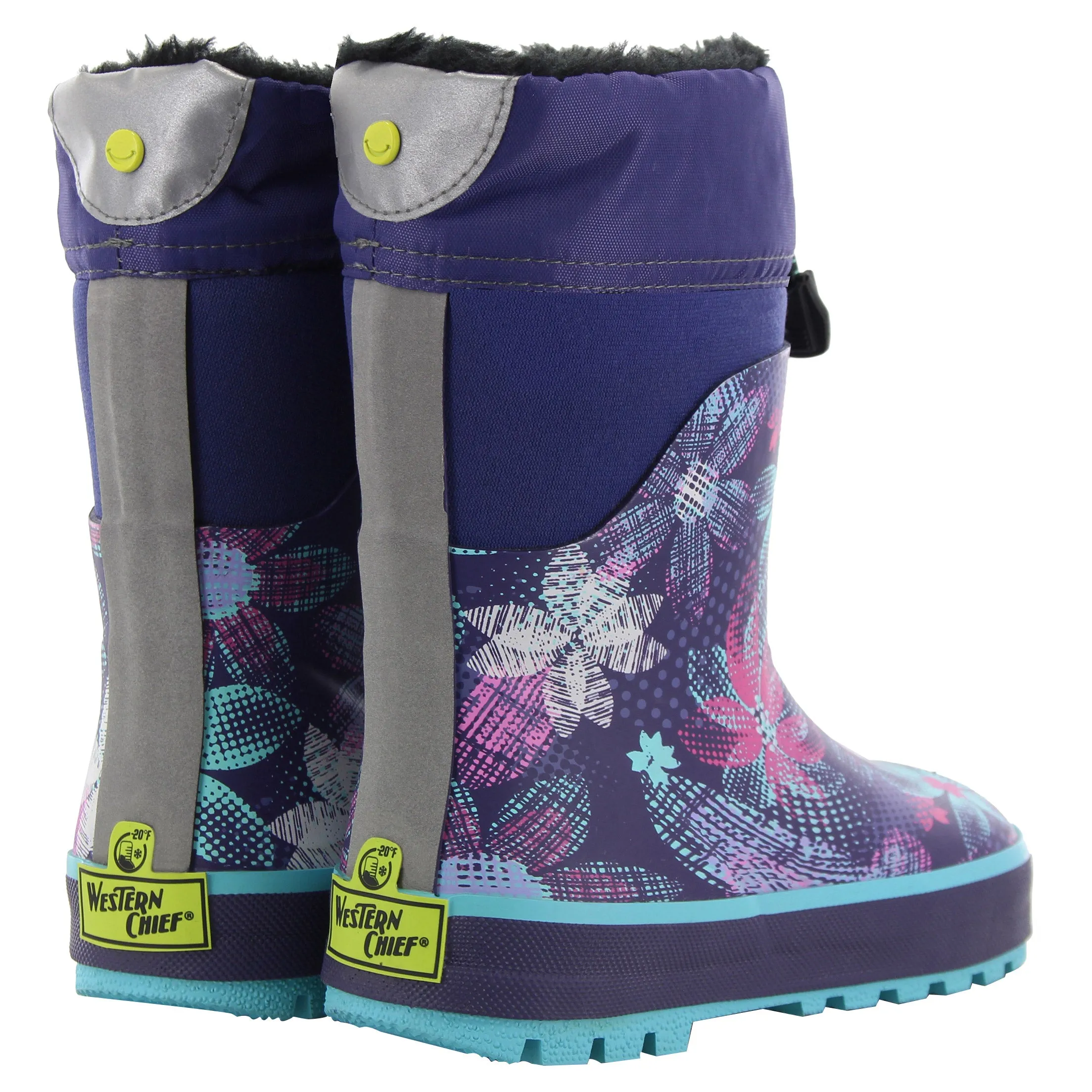 Western Chief Kids' Neoprene Boot, Purple