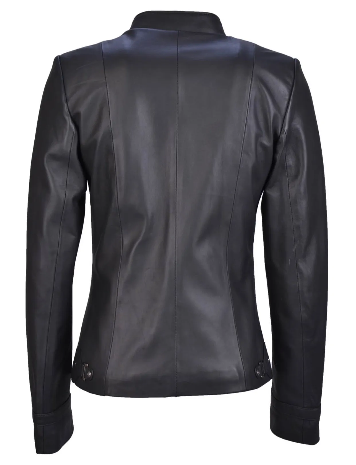 Women’s Classic Black Leather Jacket