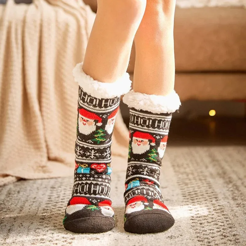 Women's Winter Christmas Socks