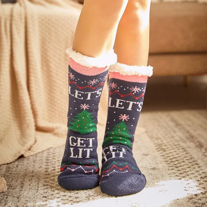Women's Winter Christmas Socks