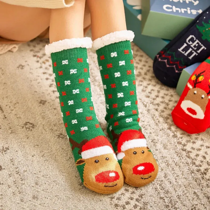 Women's Winter Christmas Socks