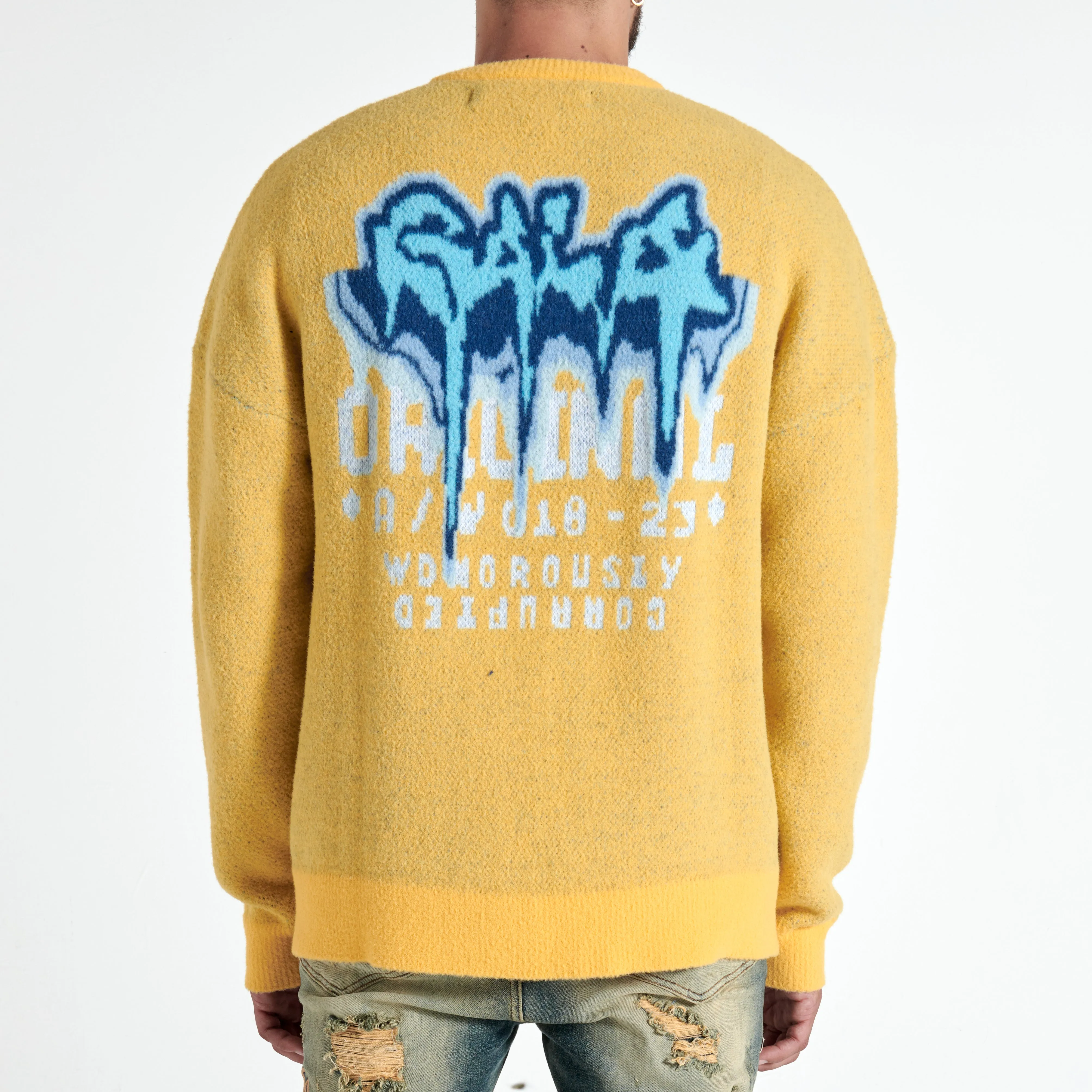 WONDER MOHAIR SWEATER (YELLOW)