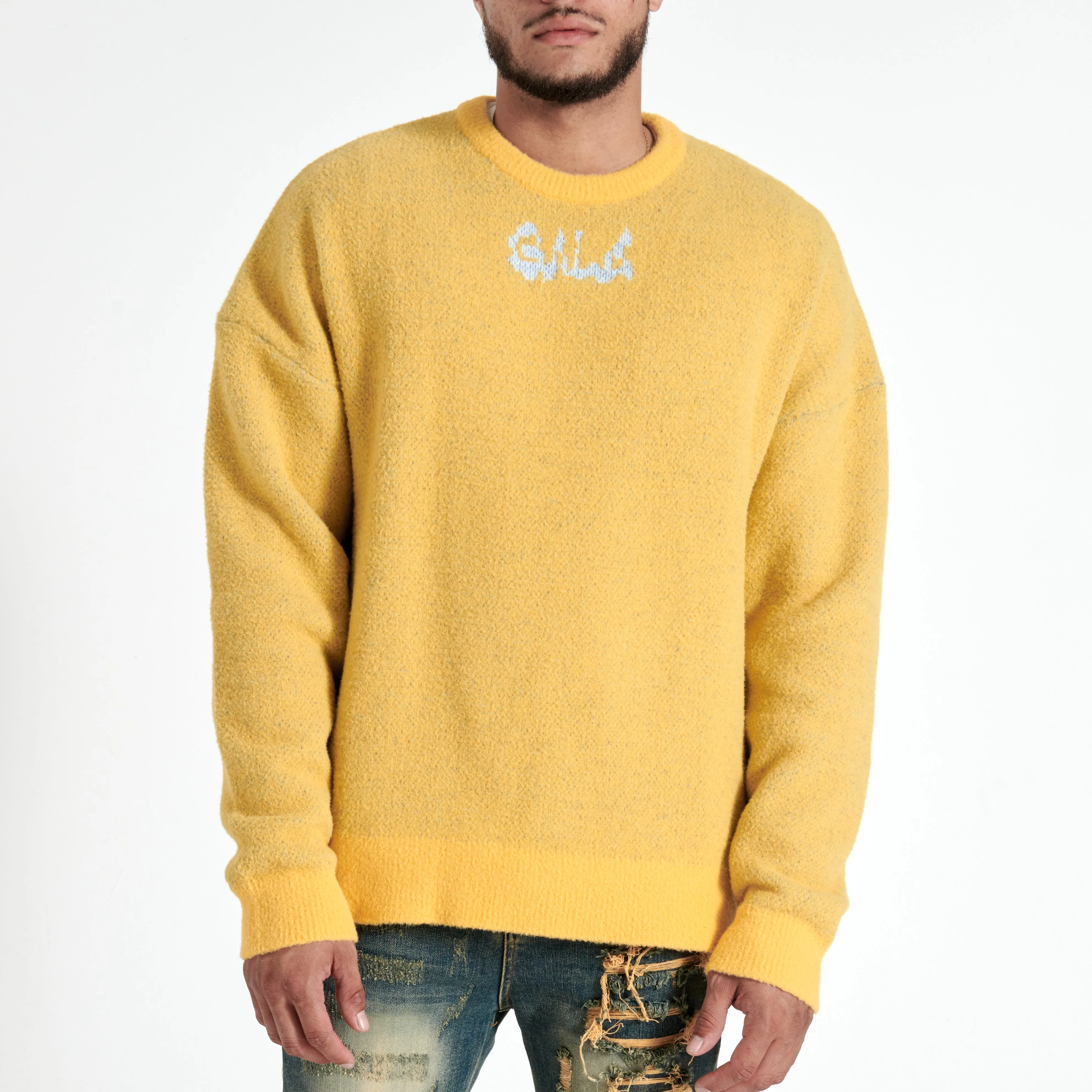 WONDER MOHAIR SWEATER (YELLOW)