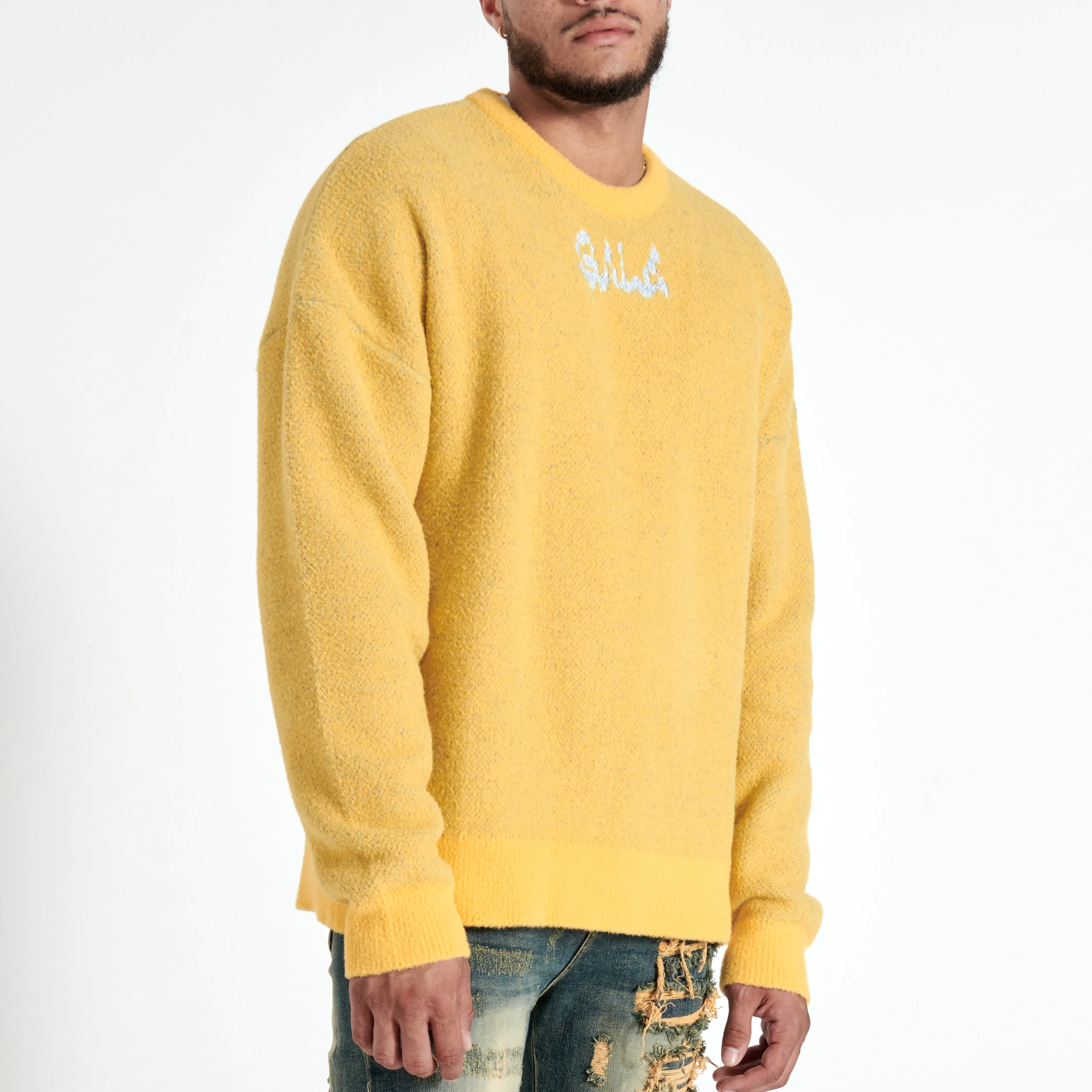 WONDER MOHAIR SWEATER (YELLOW)