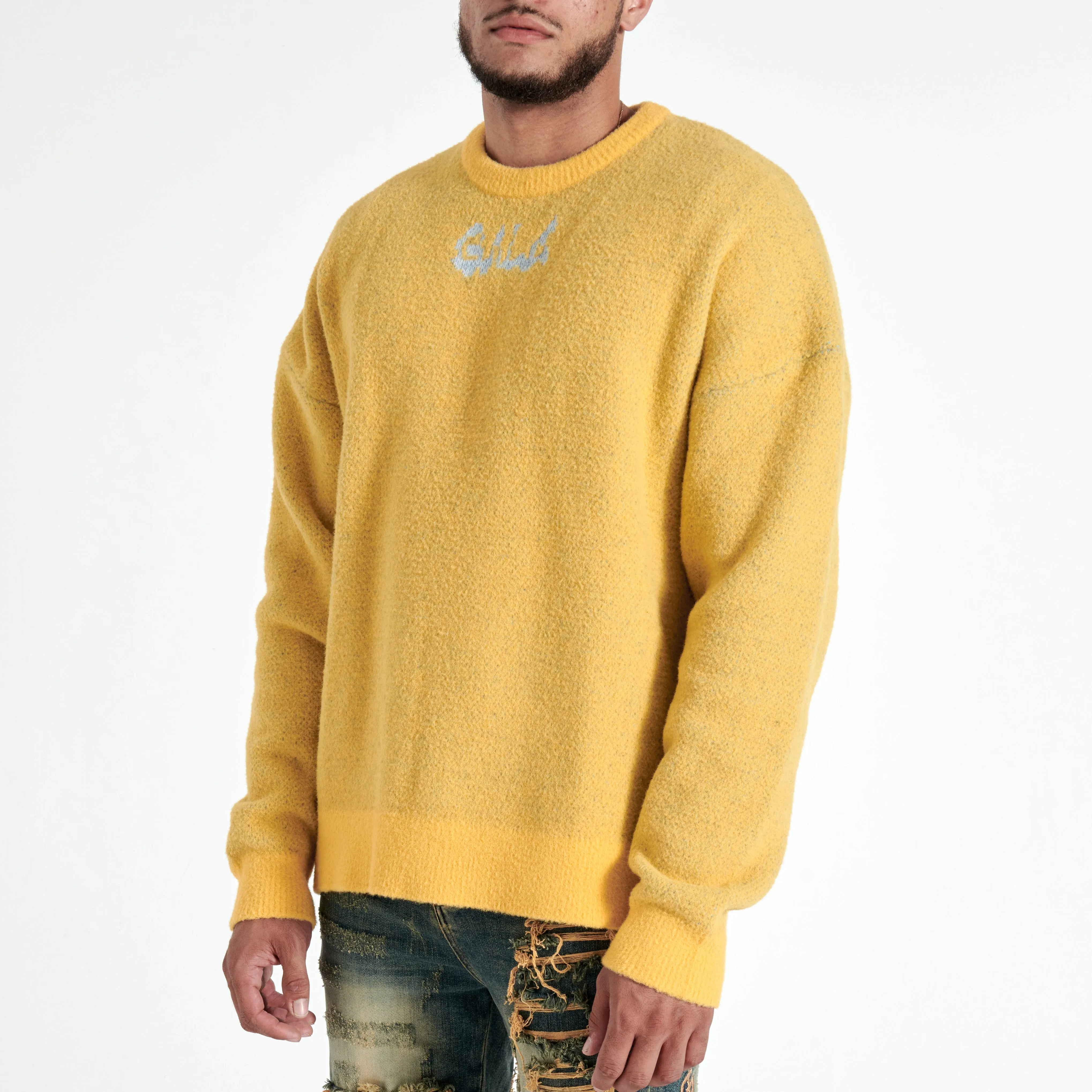 WONDER MOHAIR SWEATER (YELLOW)